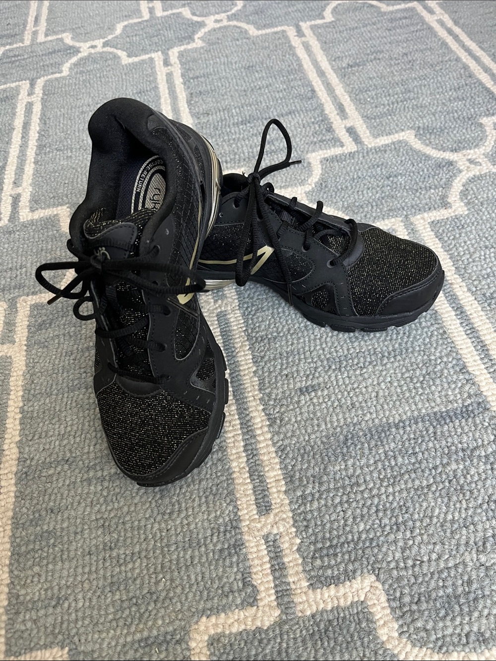 Ryka Vida RZX Black and Gold women’s Athletic Shoes